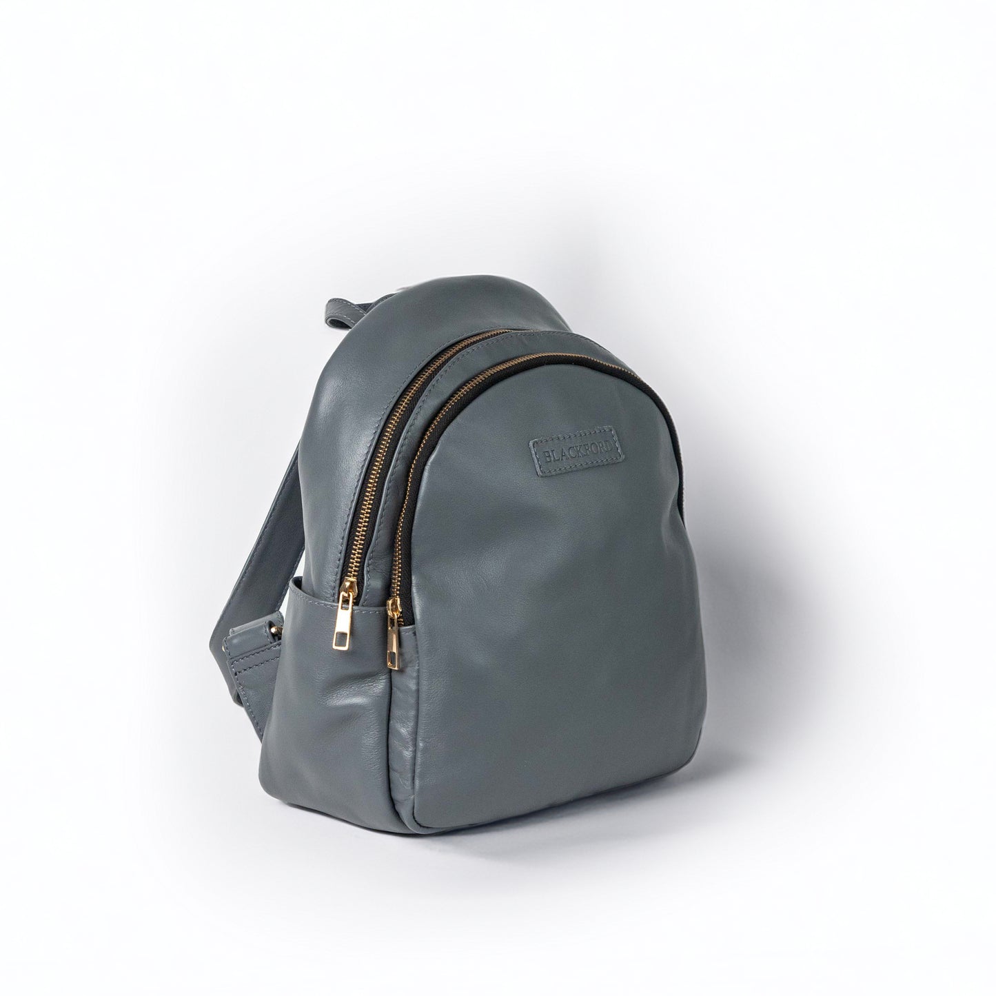 Kia Italian Leather Zip Backpack