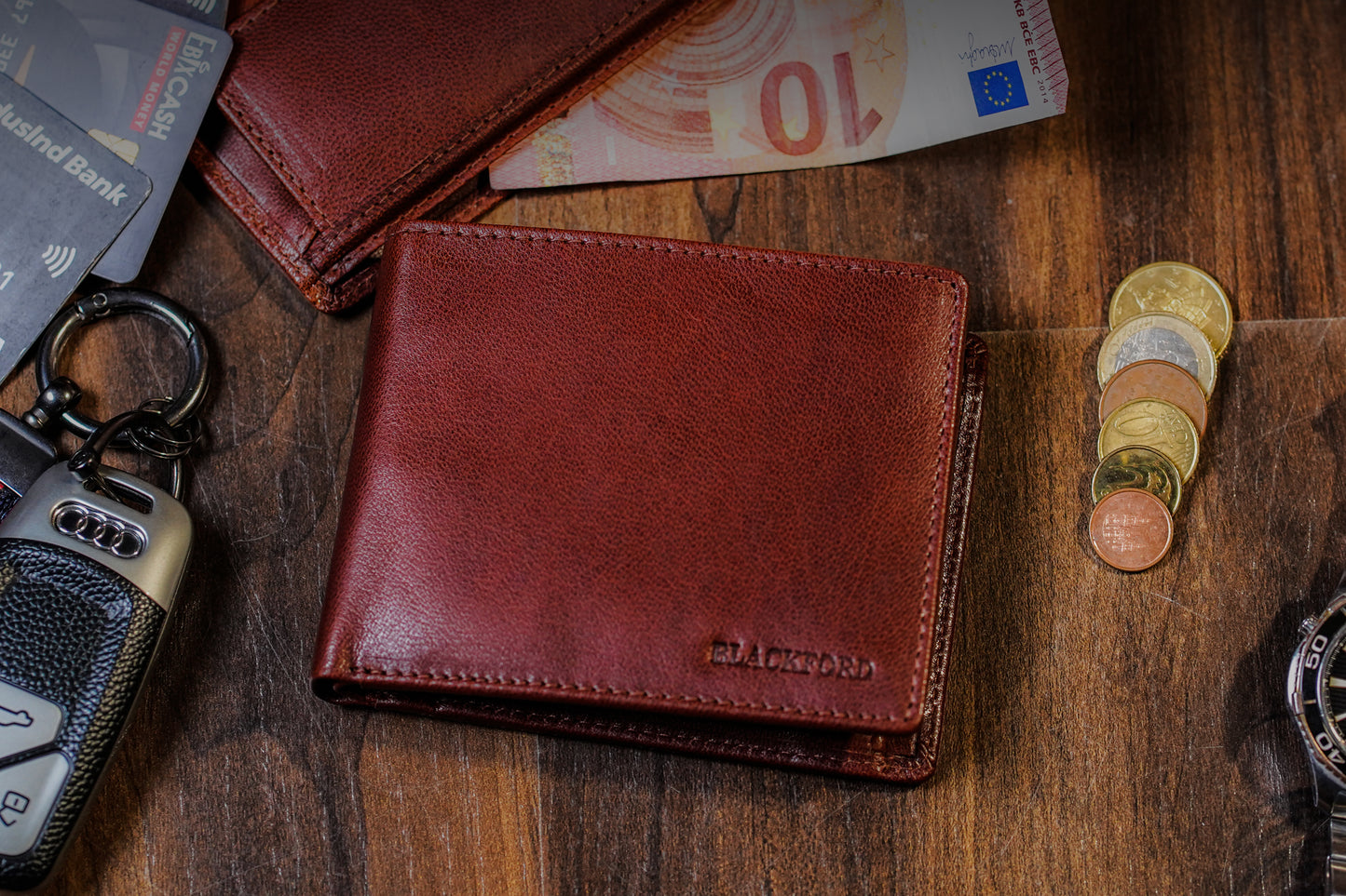 BLACKFORD MENS TAN WALLET