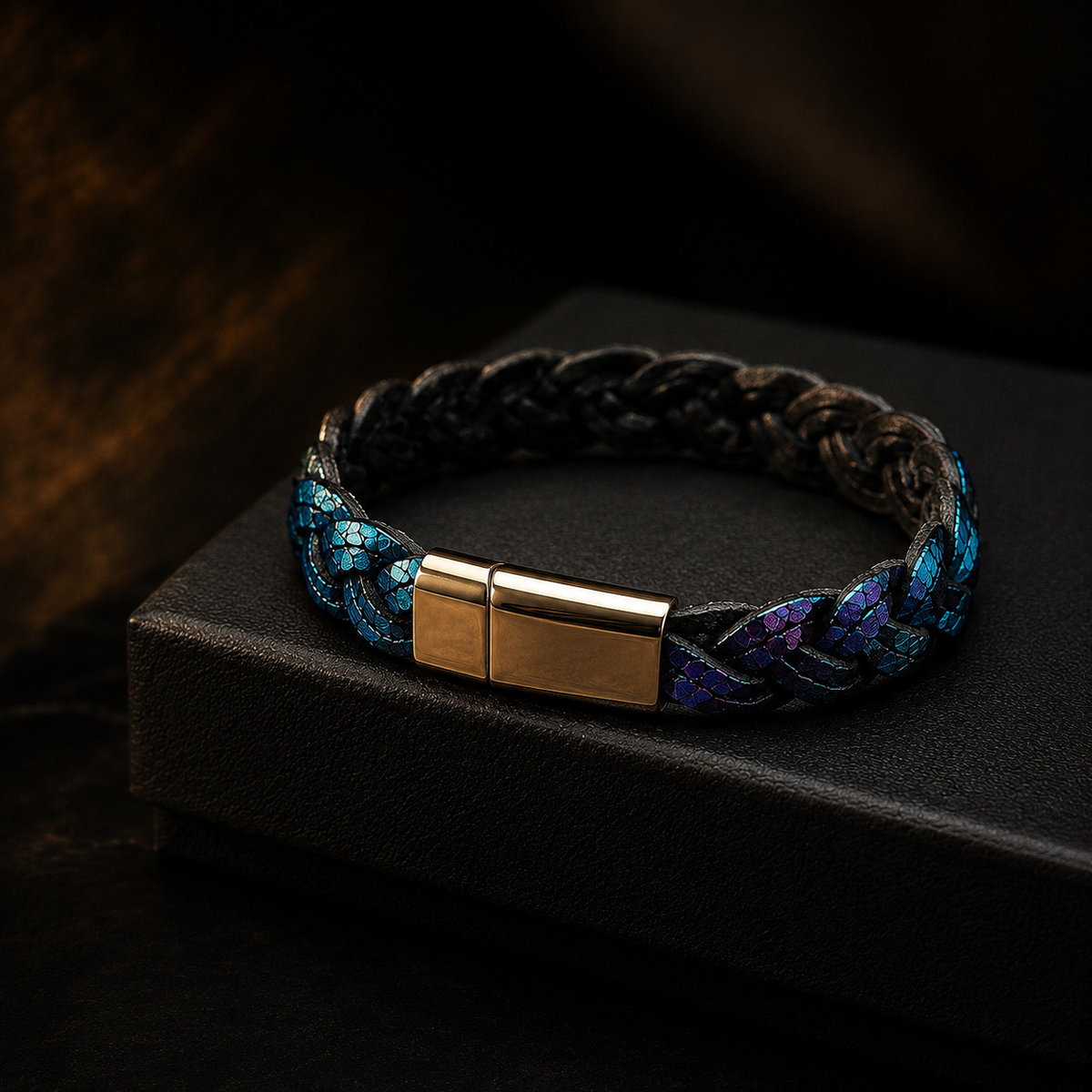 BLACKFORD ITALIAN LEATHER BRACELET