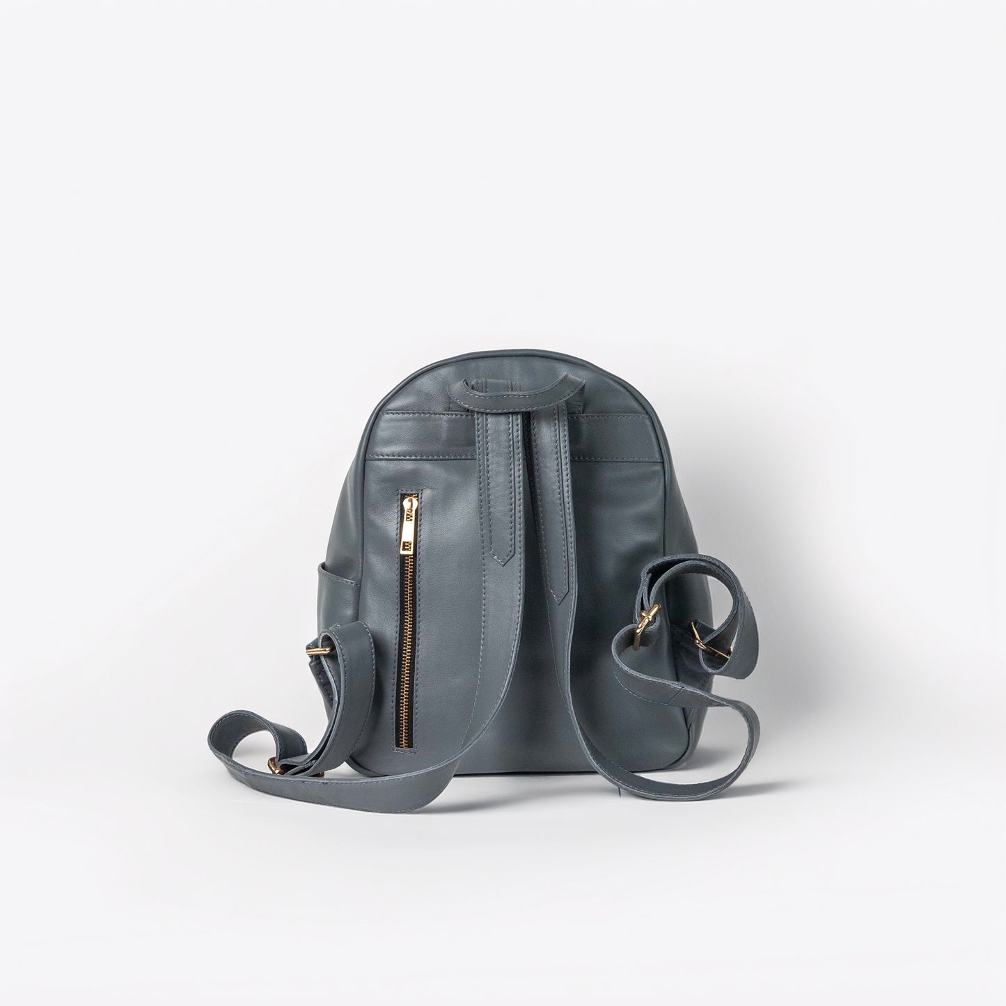 Kia Italian Leather Zip Backpack