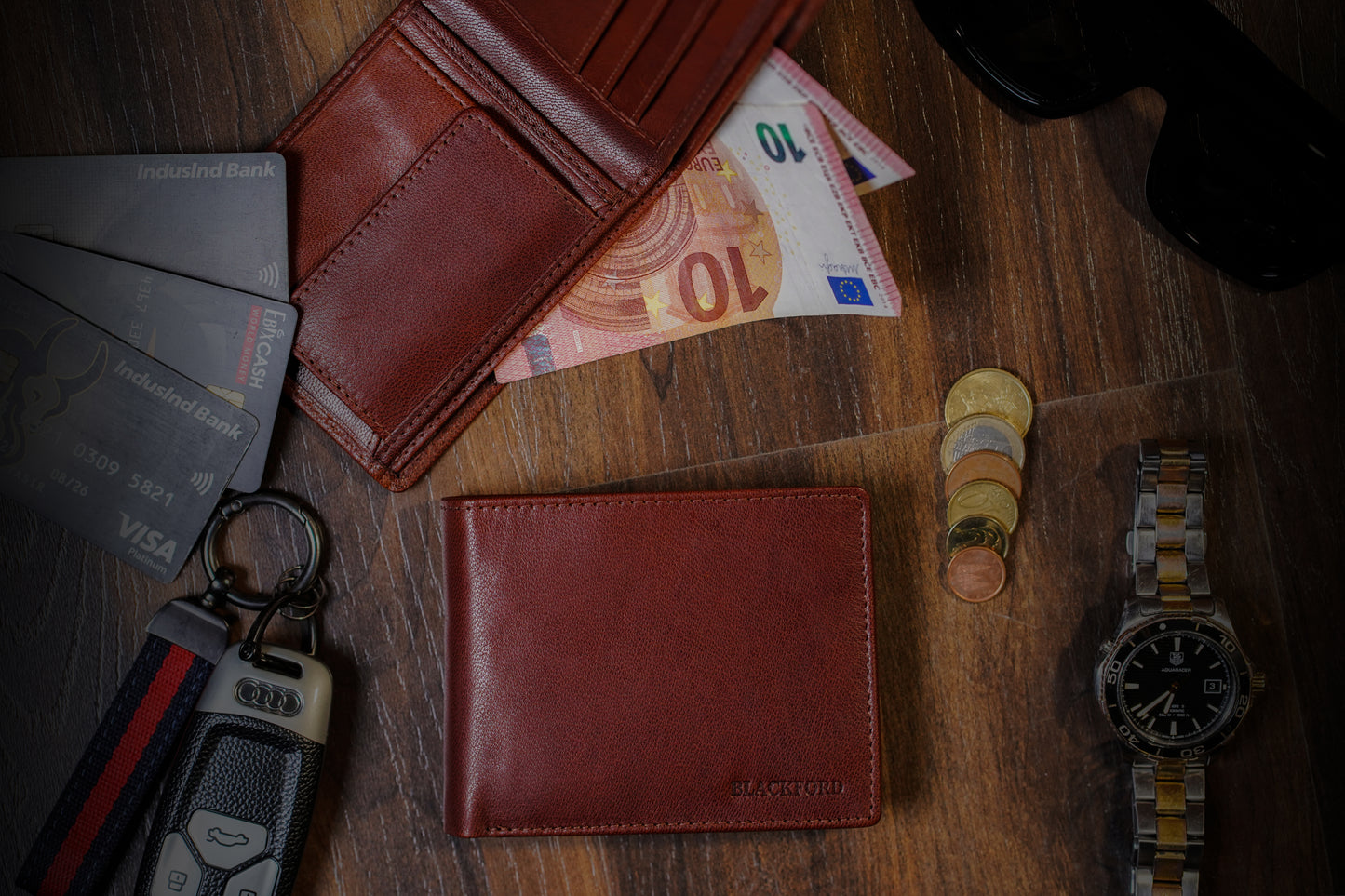 BLACKFORD MENS TAN WALLET