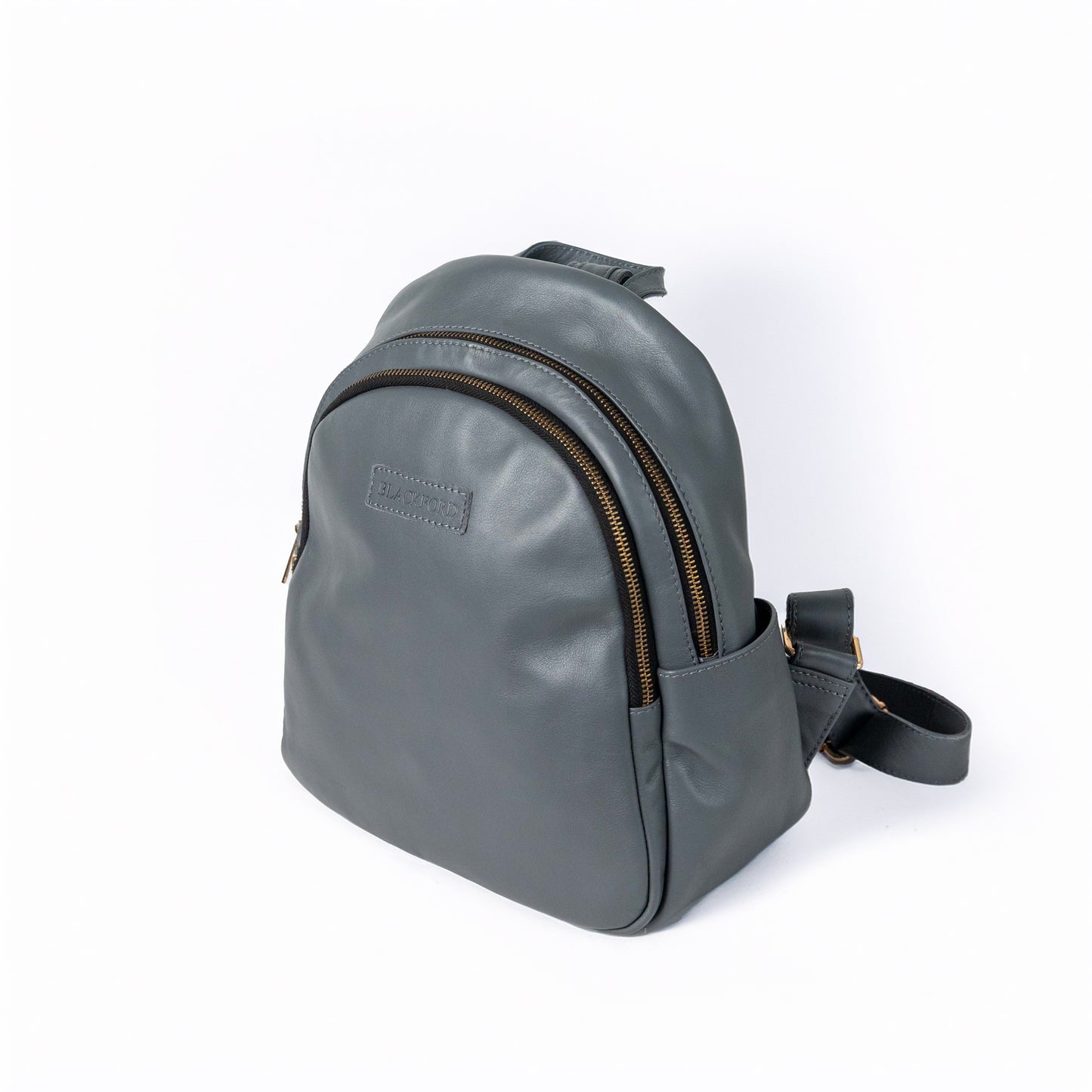 Kia Italian Leather Zip Backpack