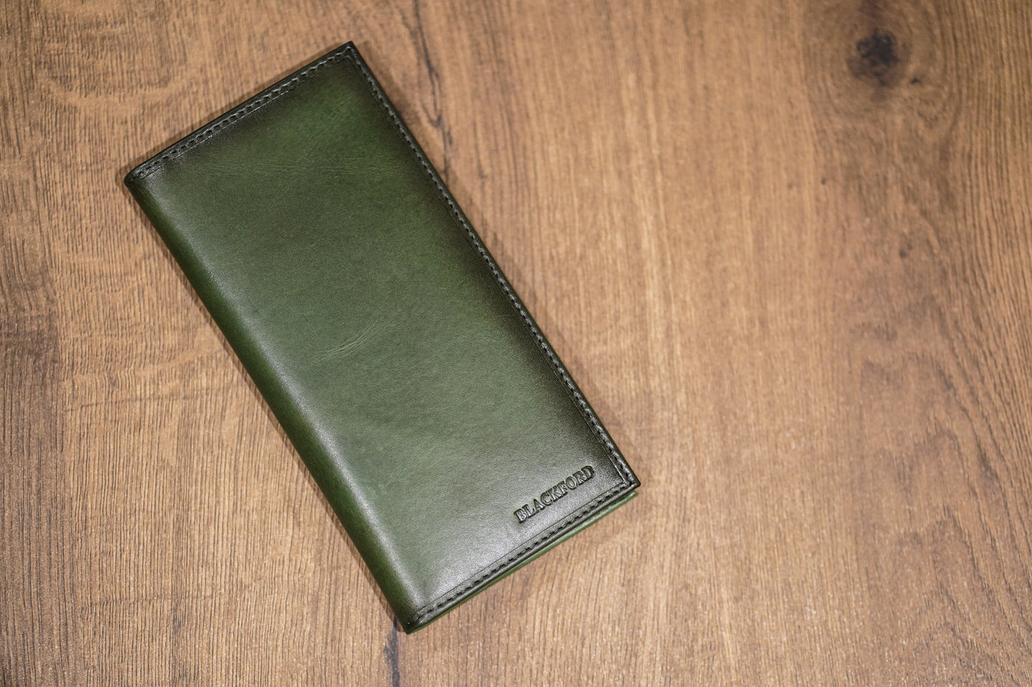 BLACKFORD OLIVE LONG WALLET
