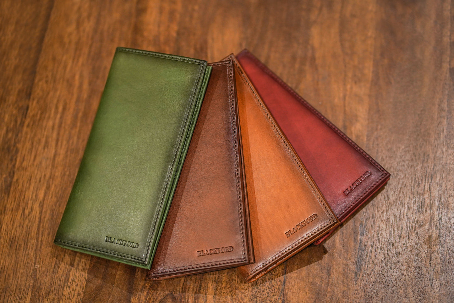 BLACKFORD OLIVE LONG WALLET
