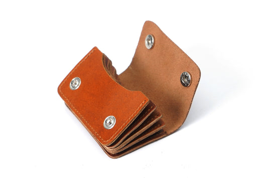 BLACKFORD LEATHER CARD CASE CARAMEL