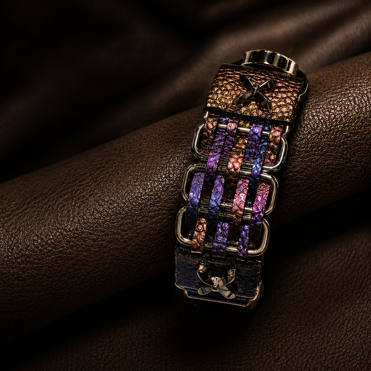 BLACKFORD ITALIAN LEATHER BRACELET